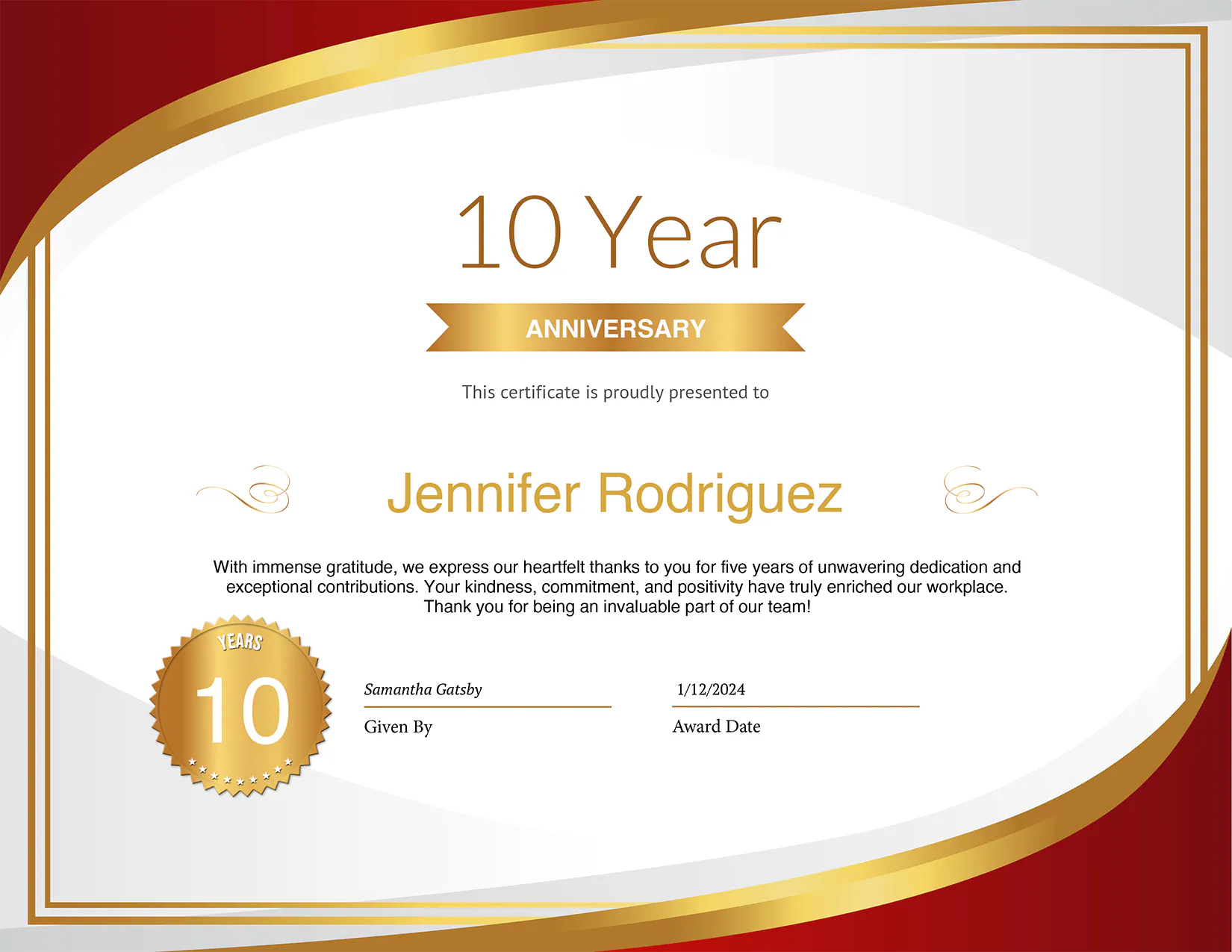 Certificate 1